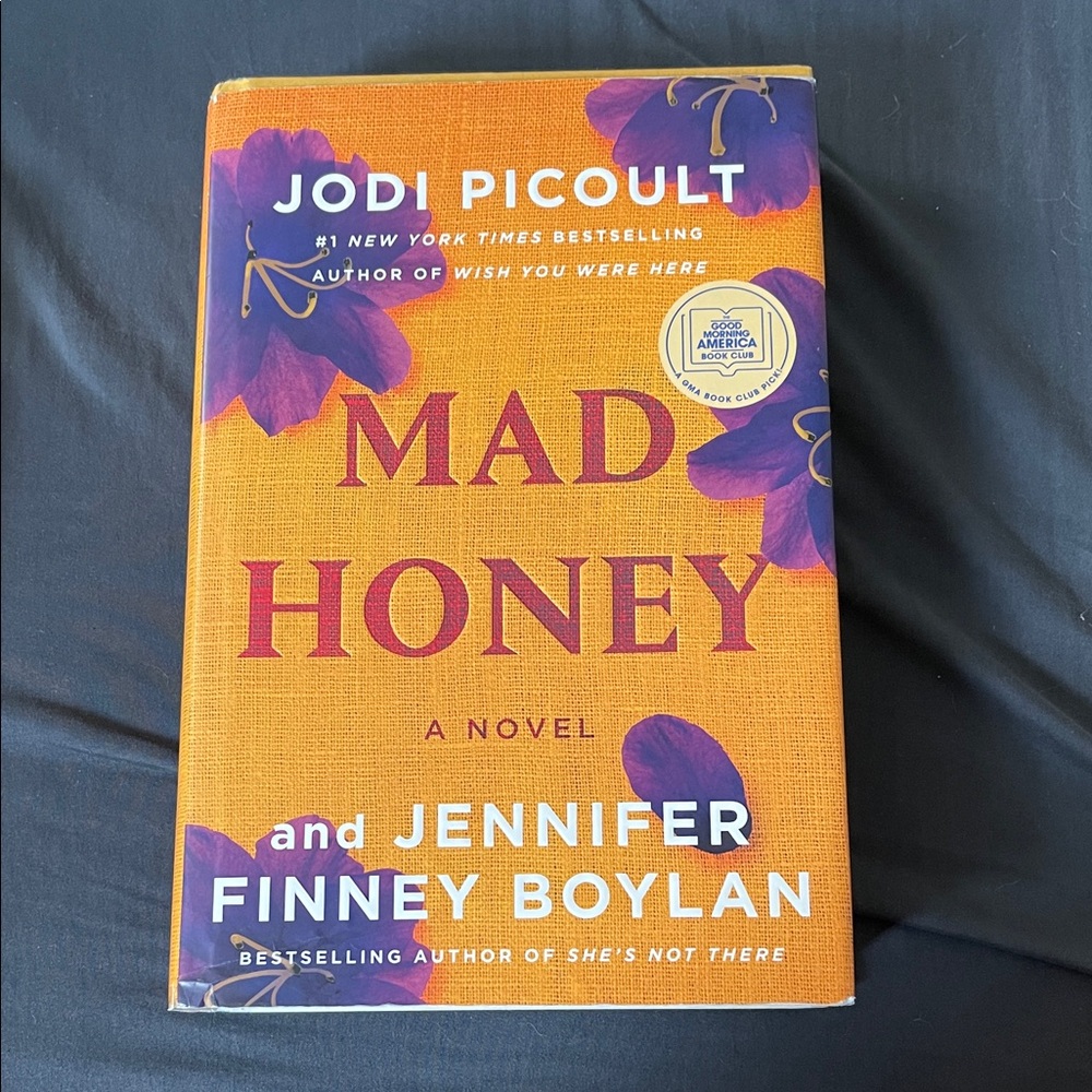 Mad Honey by Jodi Picoult & Jennifer Finney Boylan - Orange Cover
